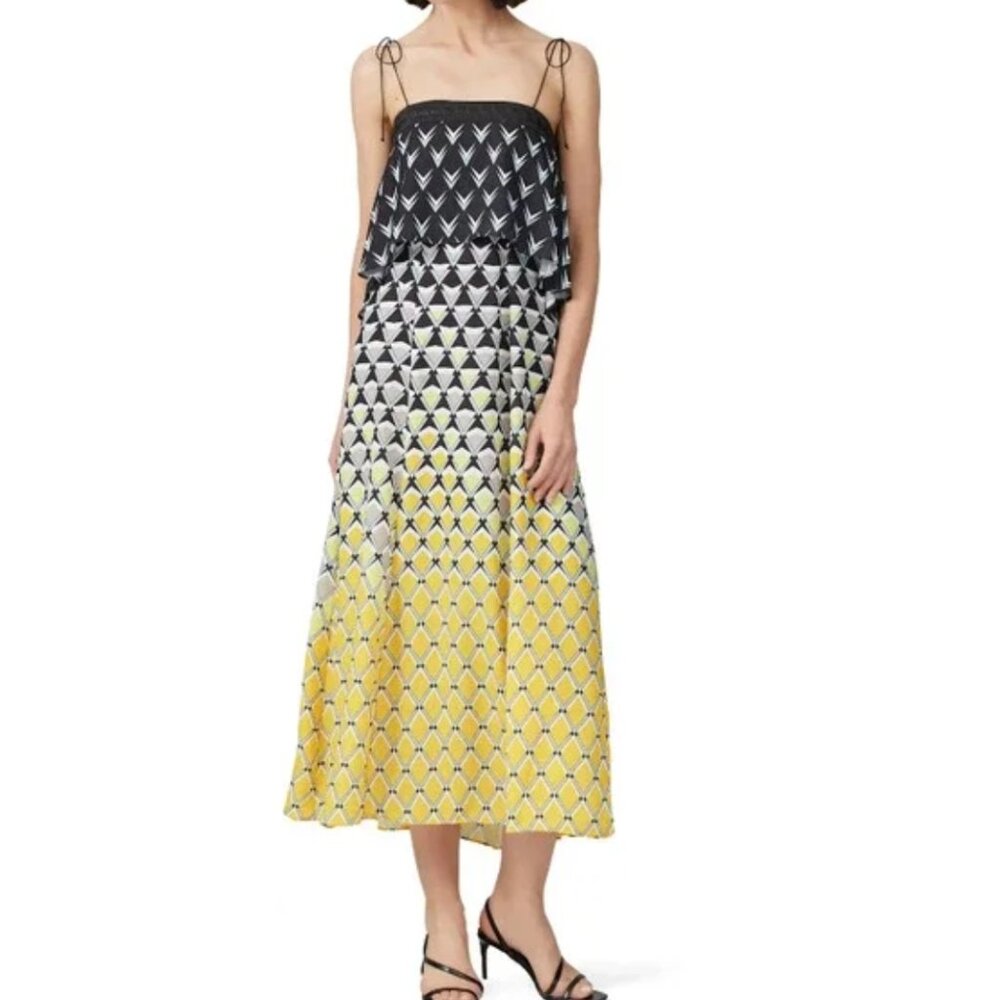 Caara Yellow Frenta Dress